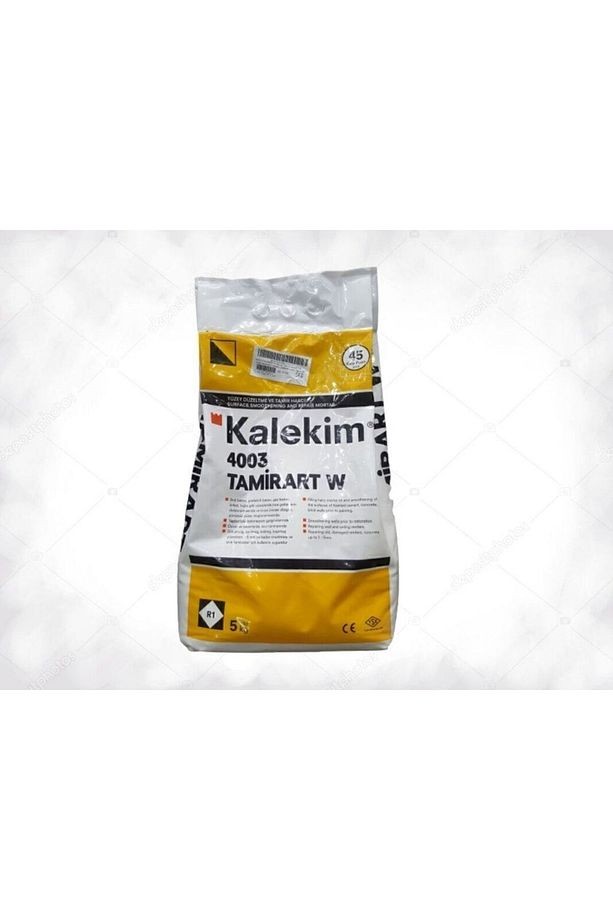 4003 Tamirart W Beyaz Renkli Ince Yüzey Düzeltme Ve Tamir Harcı 5 Kg