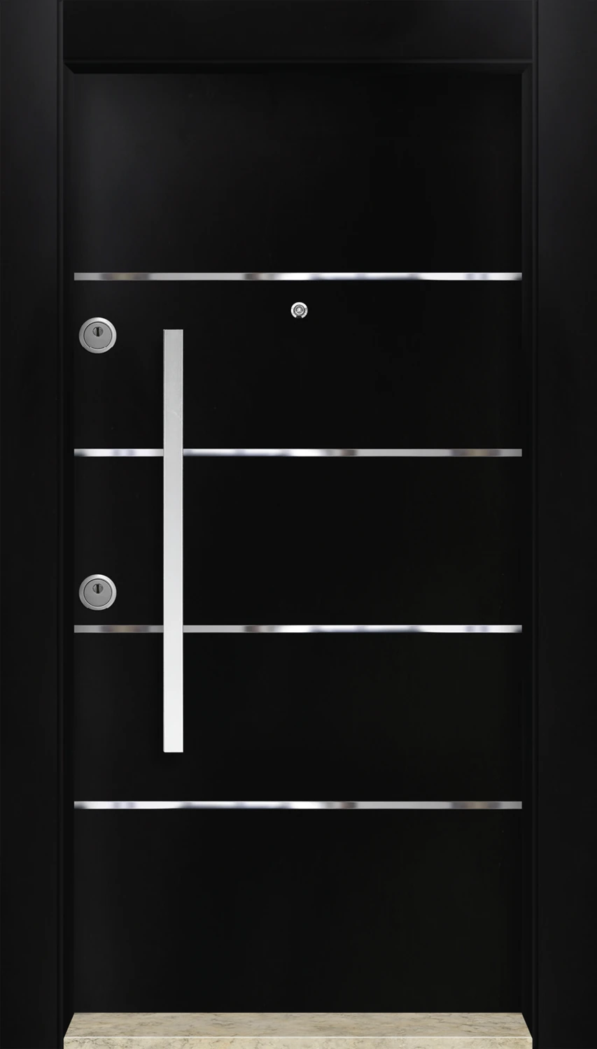 MN-6019 Dış Iklim Kapısı Yağmur'a ve Güneşe Dayanıklı Çelik Kapı