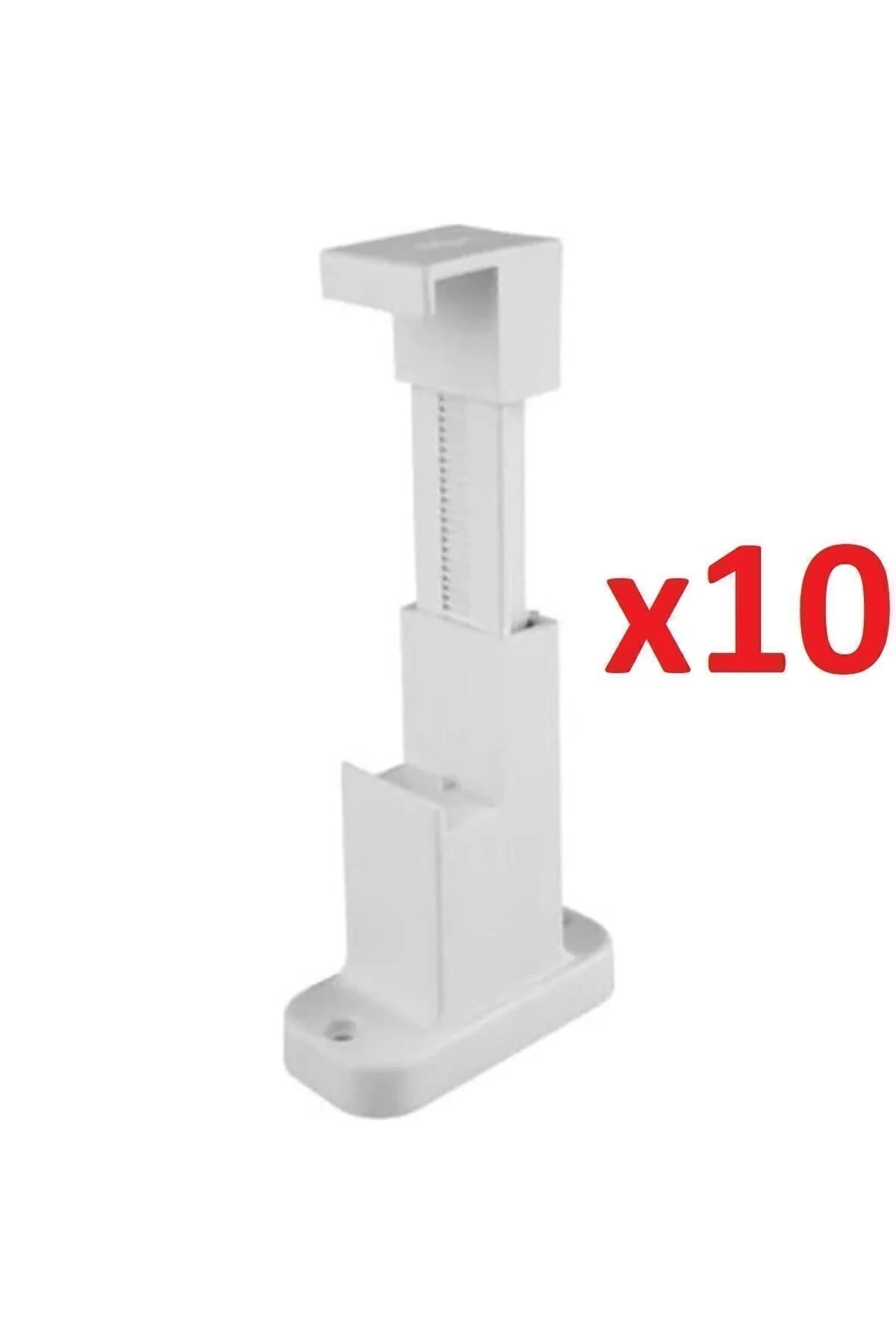 L Ayak Korniş Tutucu Montaj Ürün Aparatı 10 Adet