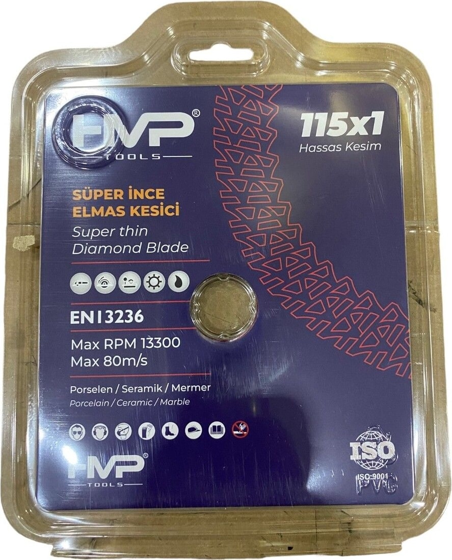 Hmp Süper Ince Elmas Granit Fayans Seramik Ultura Ince Çapaksız Kesim Profesyonel 115×1.00 M