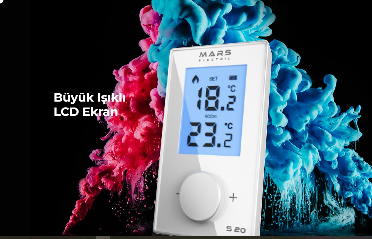 S20 Kablosuz Oda Termostat