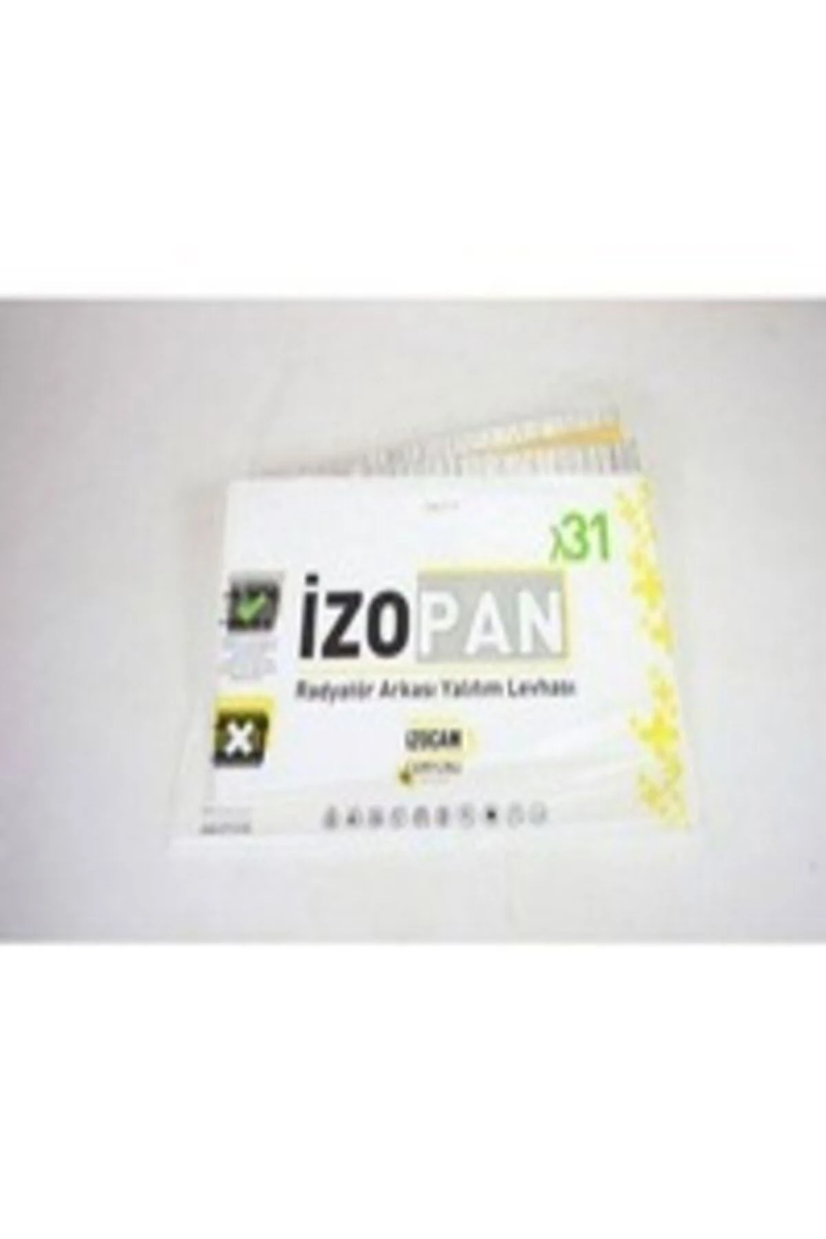 Izopan Panel Radyatör-Soba-Fırın Arkalığı