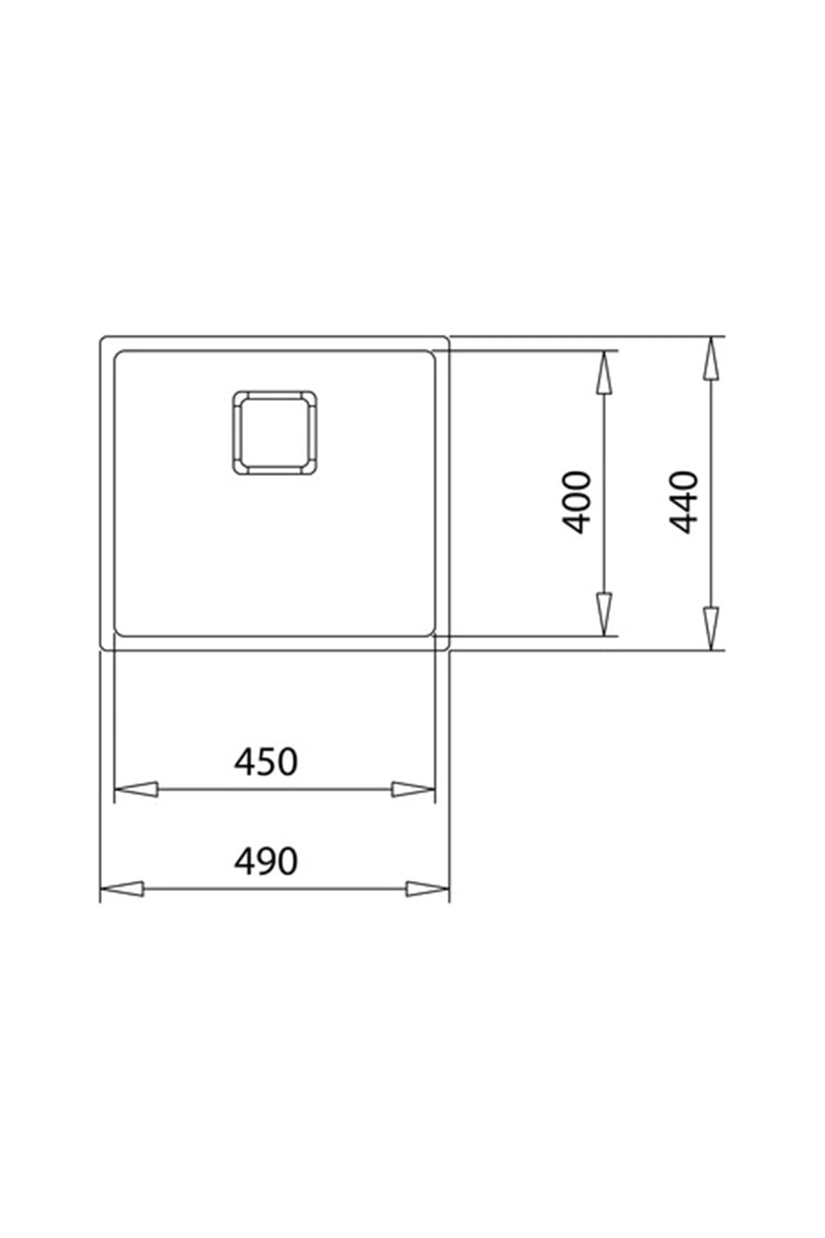 115000013- Flexlinea Rs15 45.40 Çelik Eviye