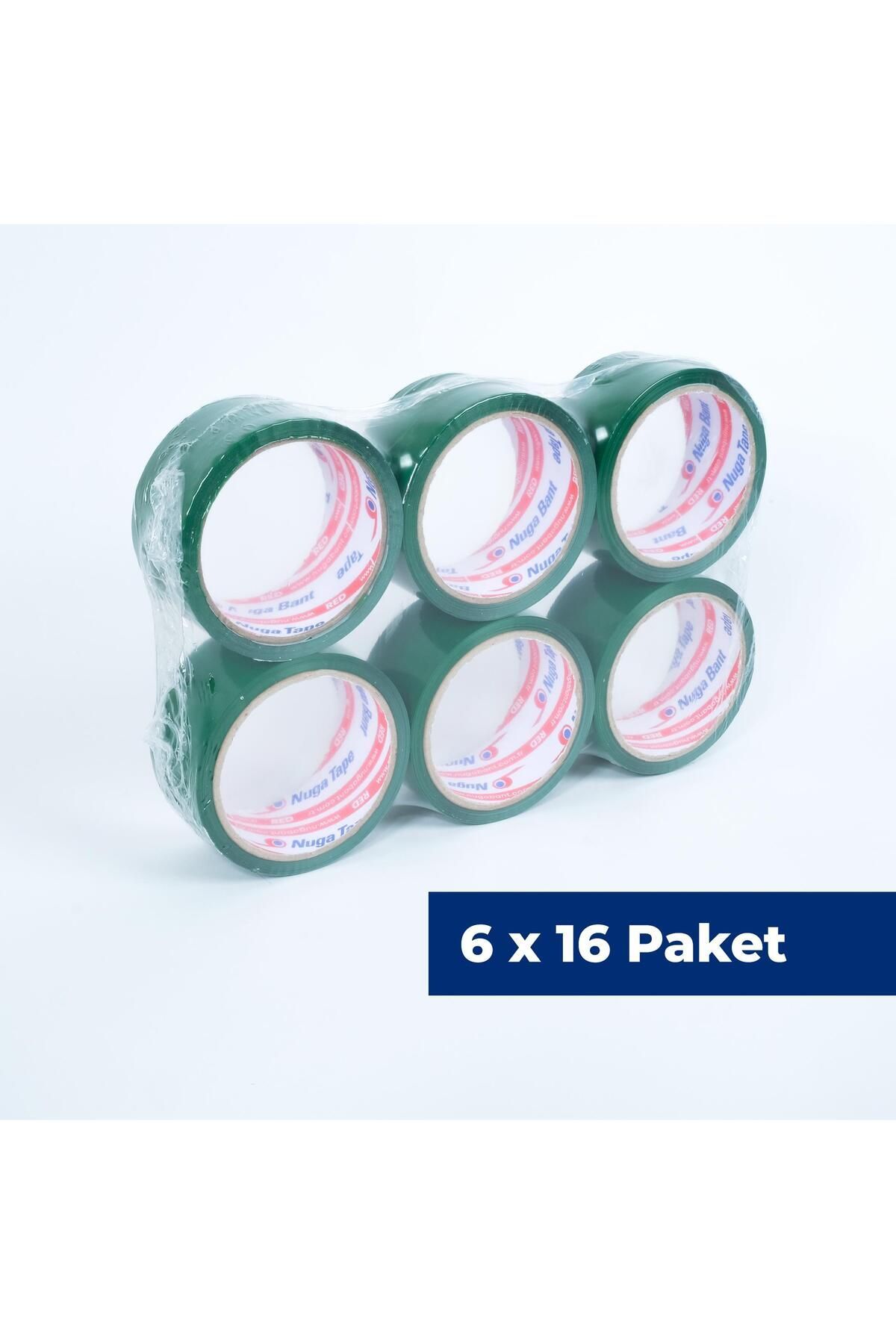 45 Mm X 40 Mt Yeşil Koli Bandı 96 Adet