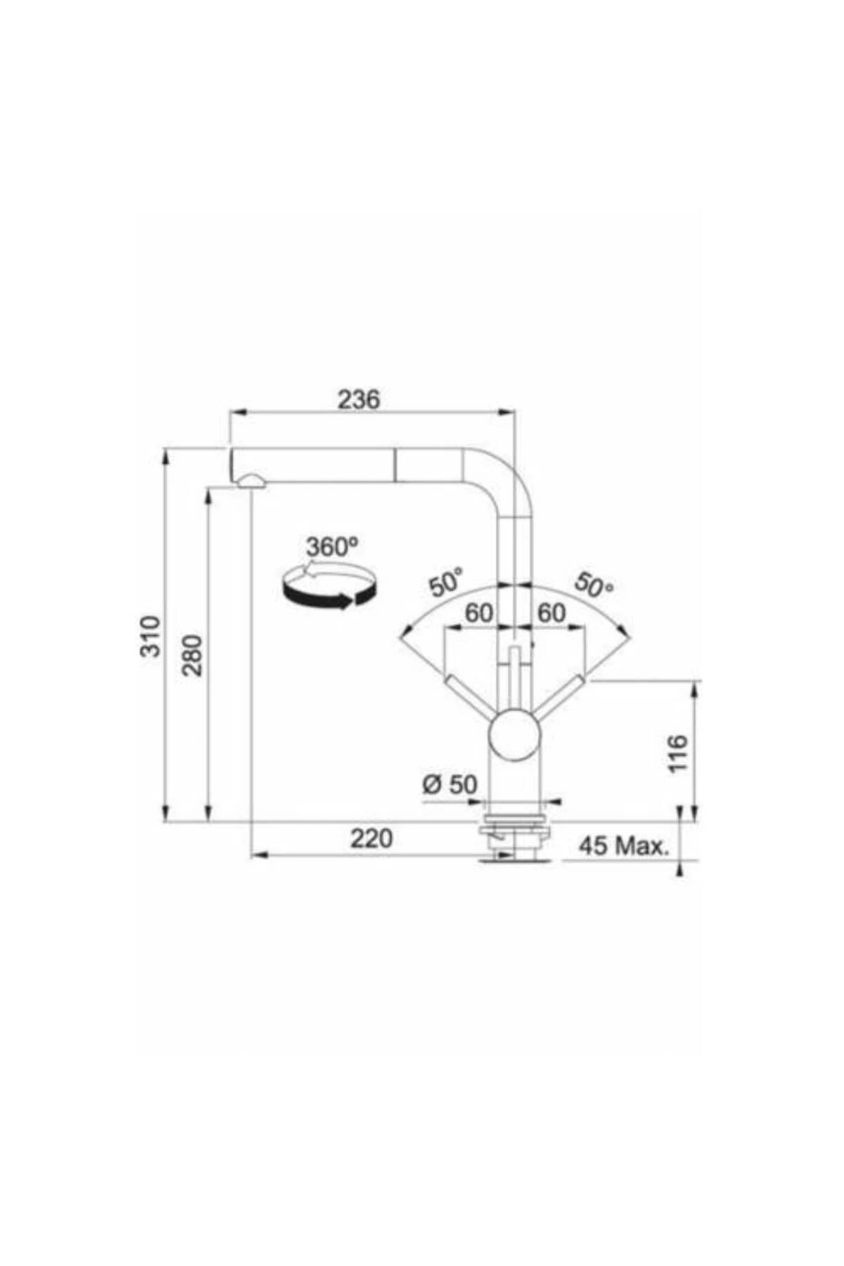 Urban Ubg 651-100 Bıanco Granit Evye Actıve Batarya Kampanya