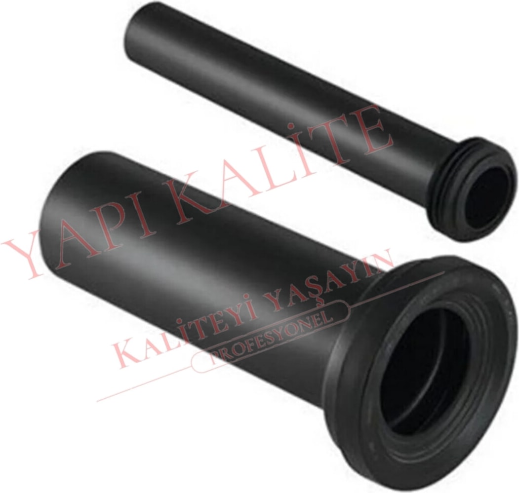 Gömme Rezervuar Atık Su Gider Borusu/asma Klozet Gider Borusu 2'li Set