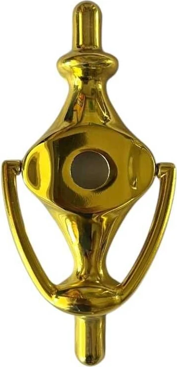 Çelik Kapı Kumru Model Taktak Tokmağı 1,5cm Gold, Şık ve Dayanıklı Tasarım