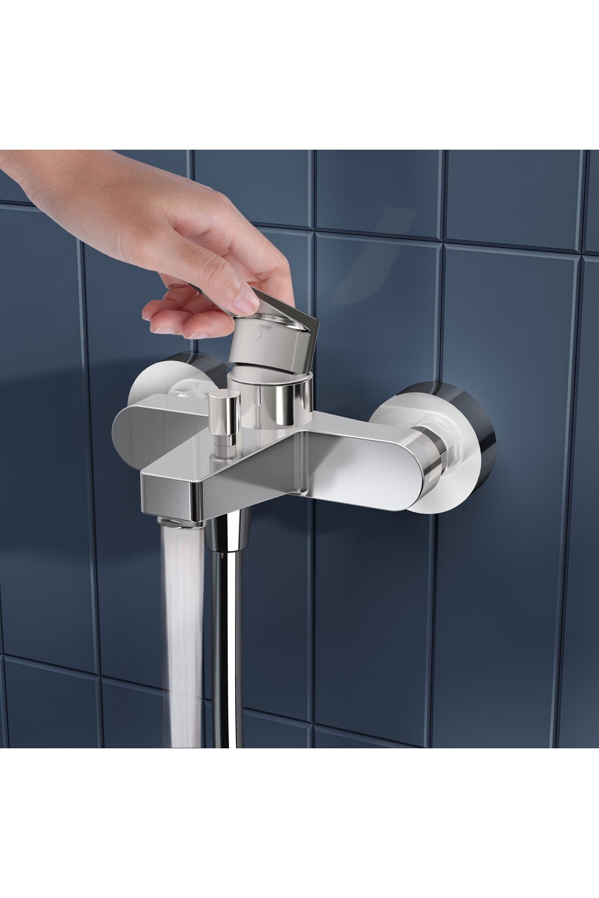 Shift T30 A43690 Banyo Bataryası, Krom