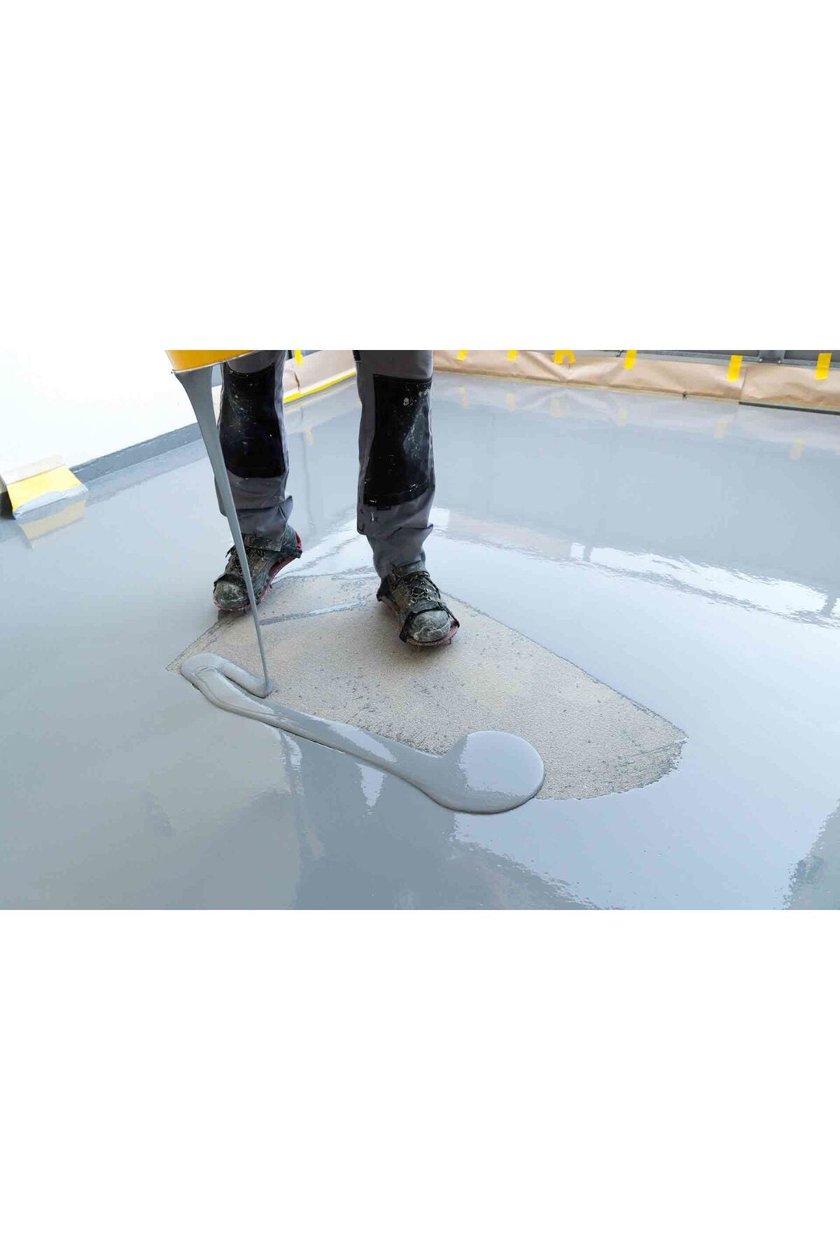 Pusel 150 Poliüretan Self Leveling 20kg - Ral 8003