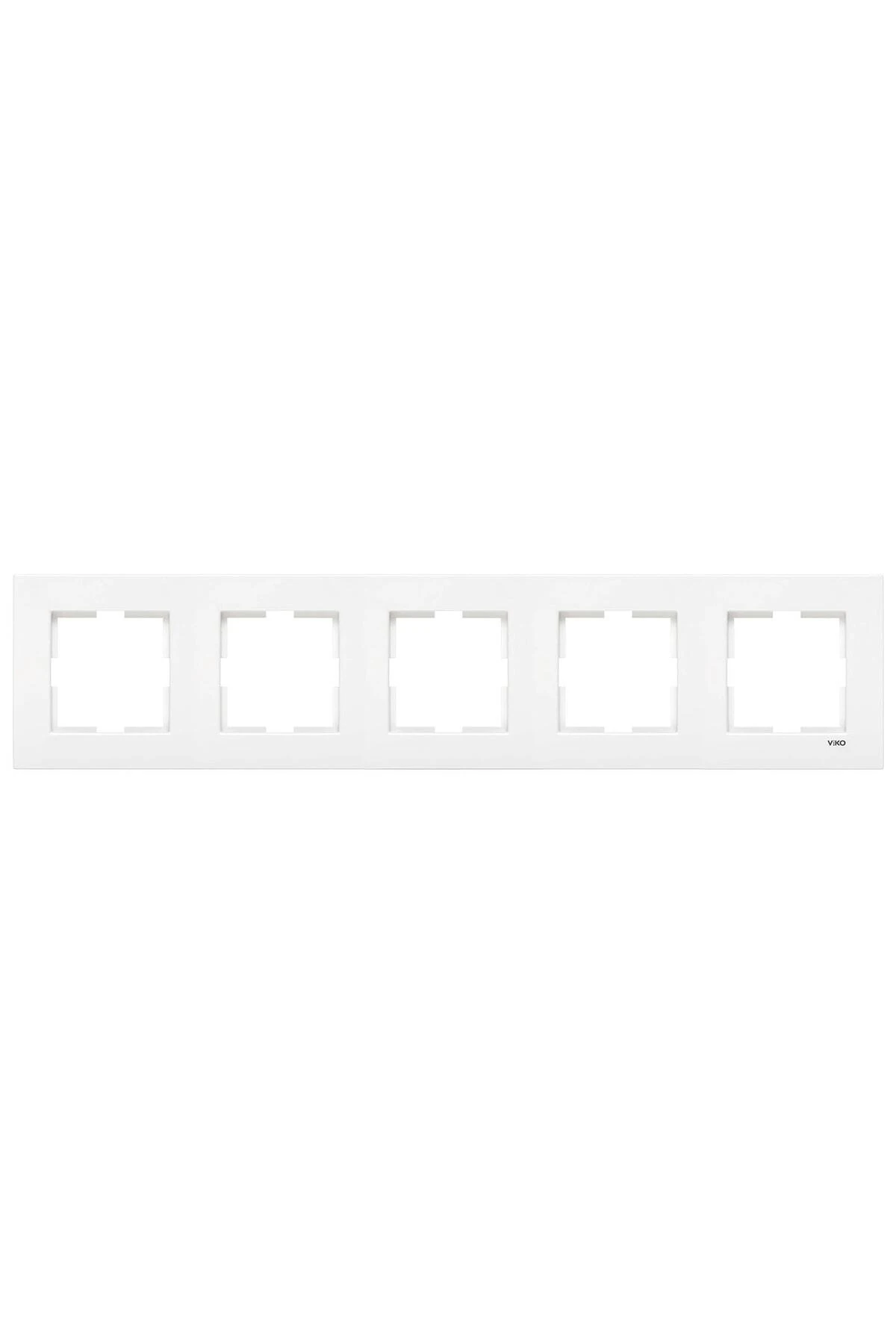 Viko Karre Beyaz Beşli Çerçeve 90960204
