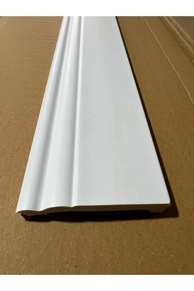 8cmx240cm Lotus PVC Süpürgelik Desenli Suya Neme Dayanıklı PVC Parke Seramik Salon Mutfak Süpürgelik