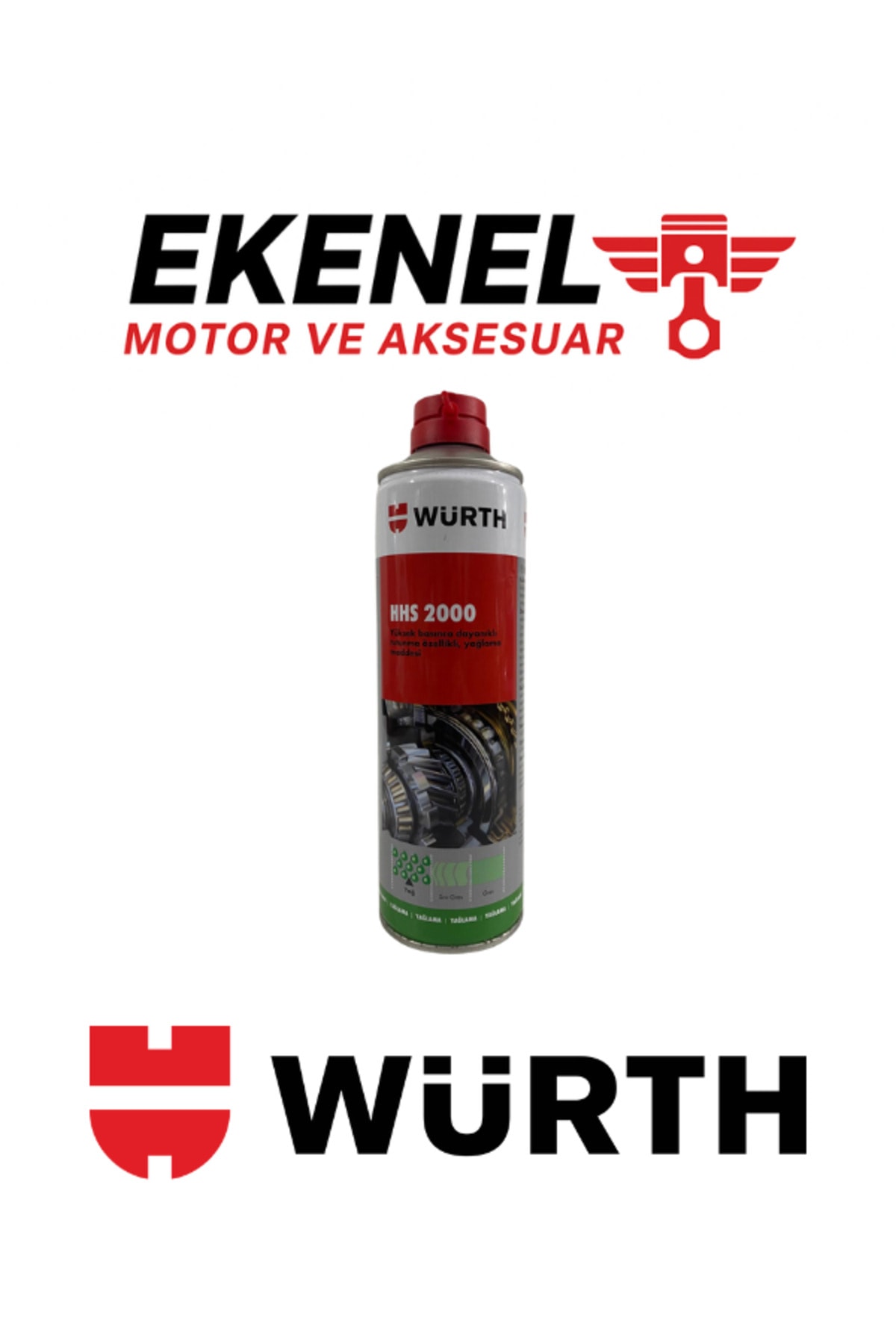 HHS 2000 Yüksek Basınçlı Yağlayıcı Sprey | Uzun Süreli Metal Koruma