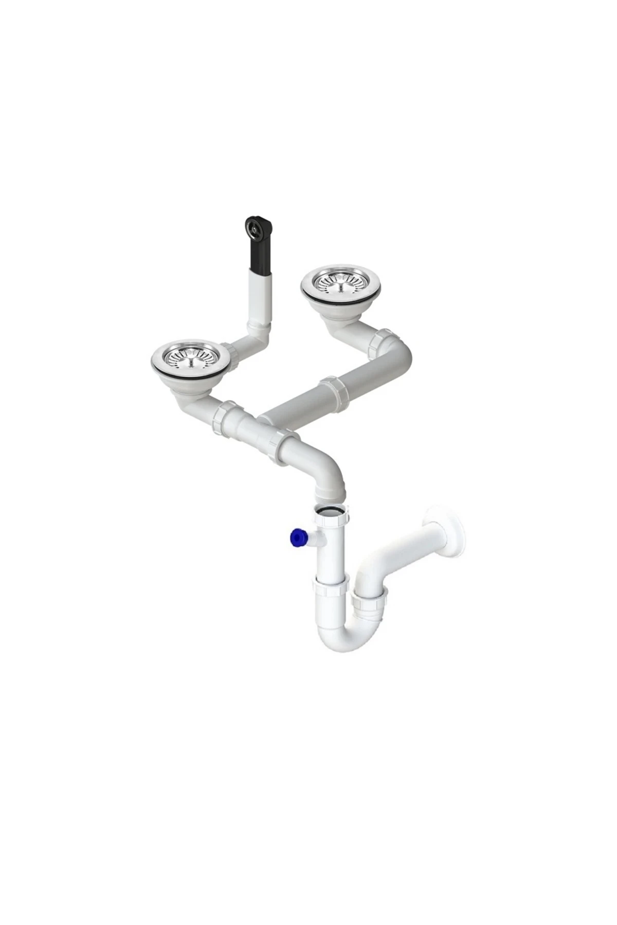 1,5 Göz Evye Sifon Takımı Made In Italy