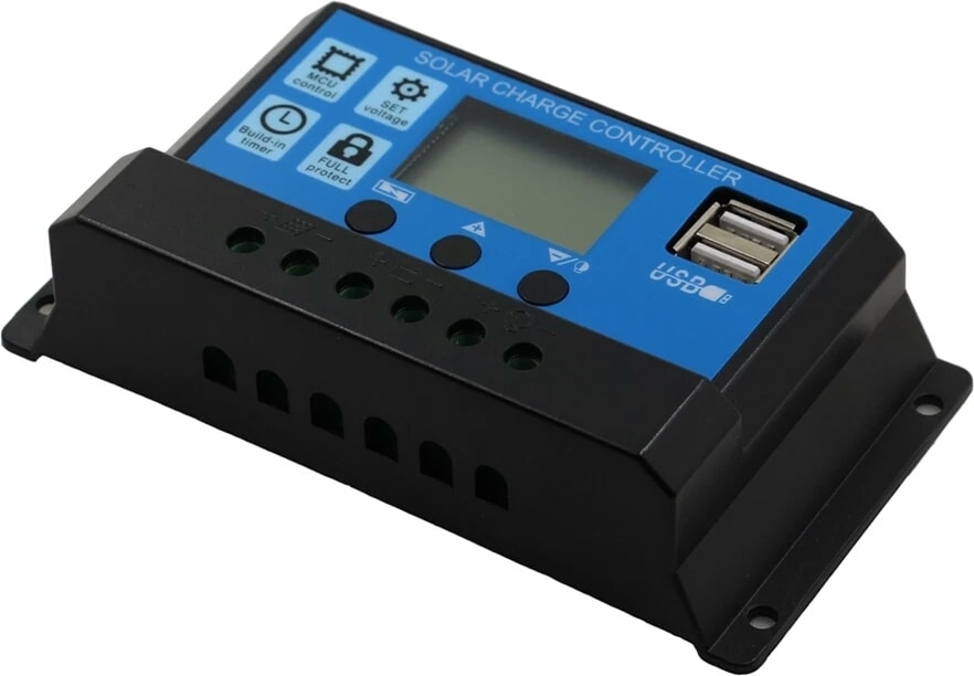Güneş Paneli Solar Şarj Kontrol Cihazı Regülatörü 10A