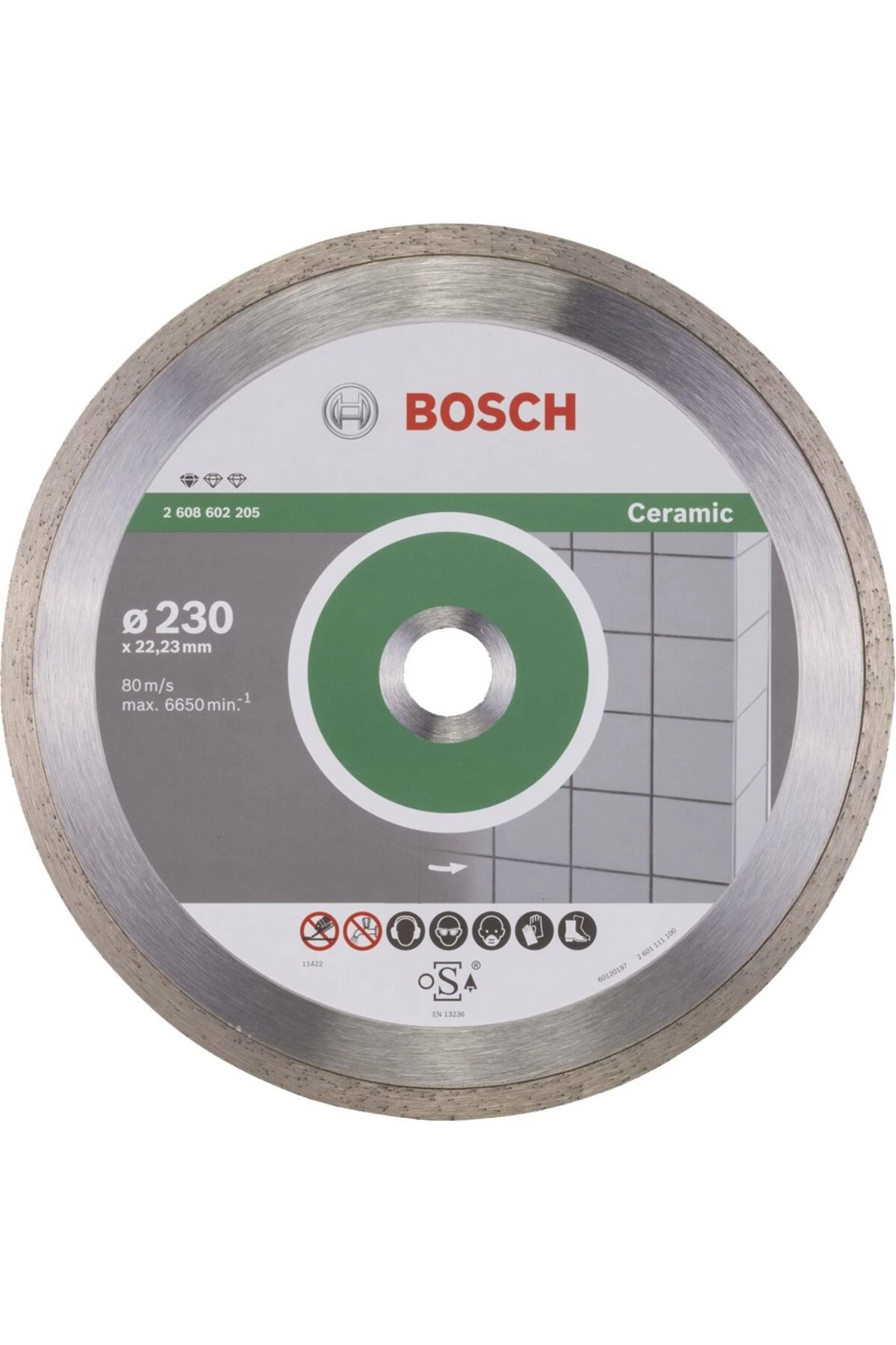 Ceramic Taş Kesme Diski Elmas 230mm