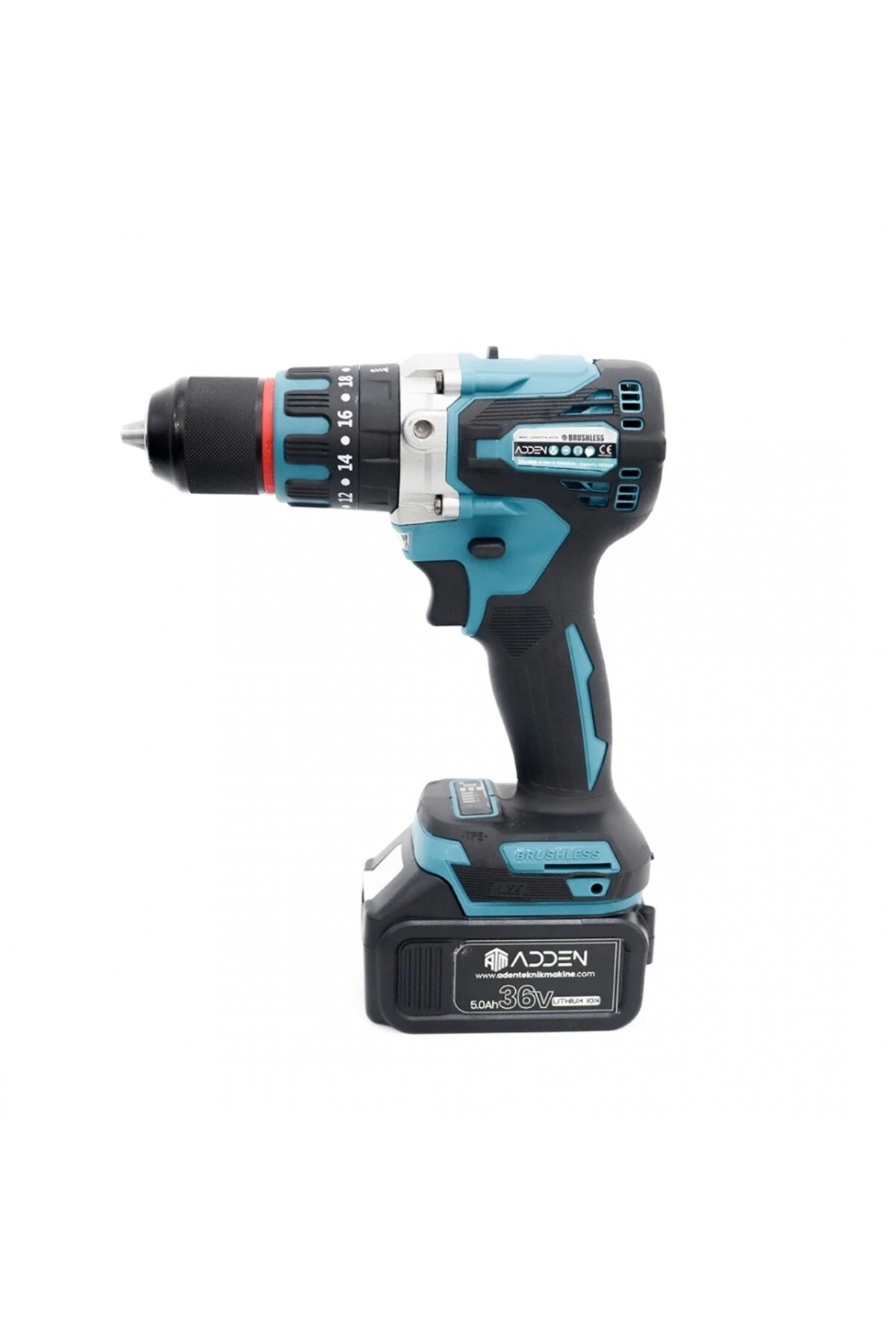 ADN0037 7'li Profesyonel Şarjlı Set Somun Sıkma Daire Testere Vidalama Hilti Dekupaj Taşlama