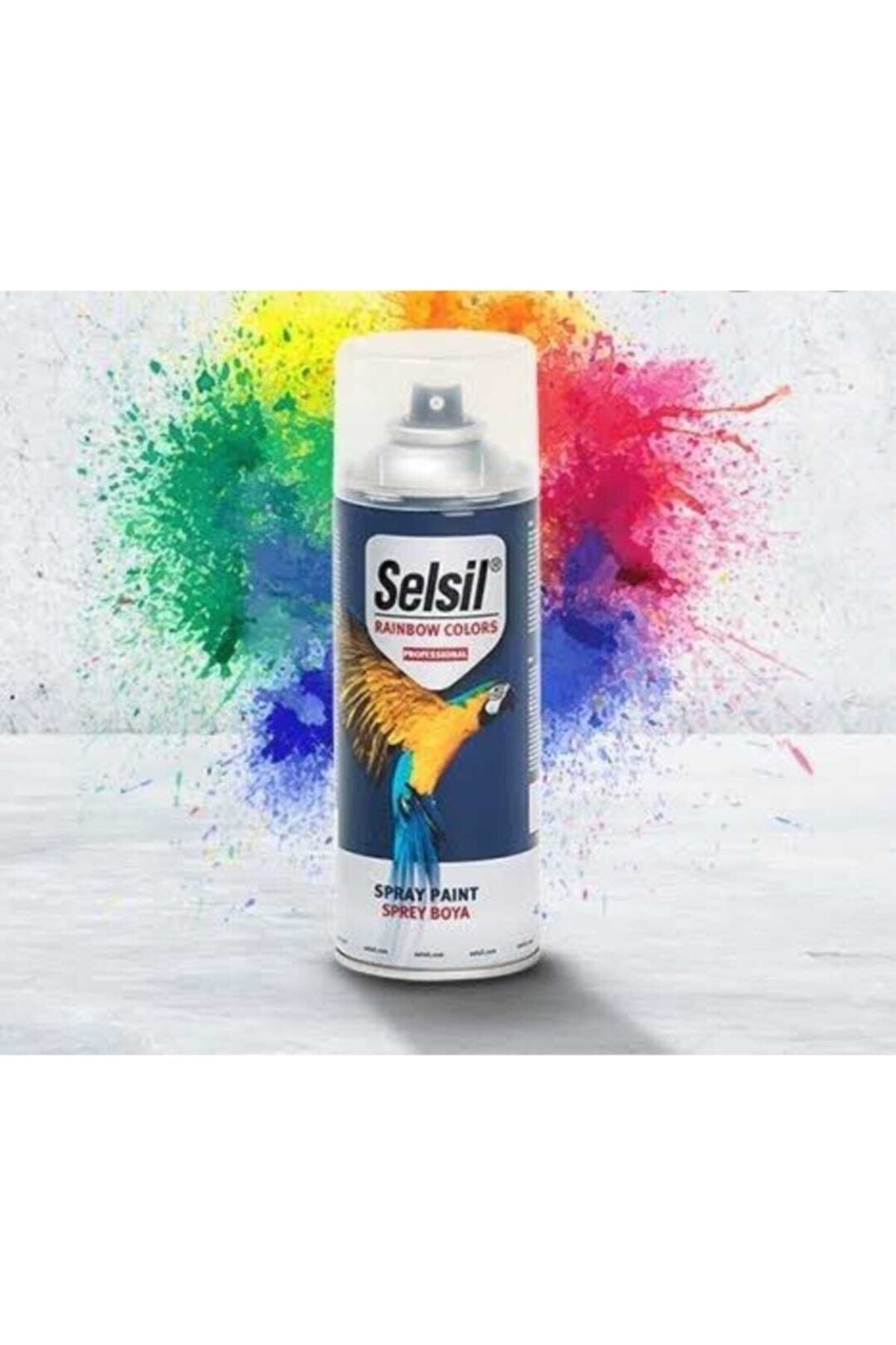 SELSİL Siyah    400 Ml Parlak Sprey Boya
