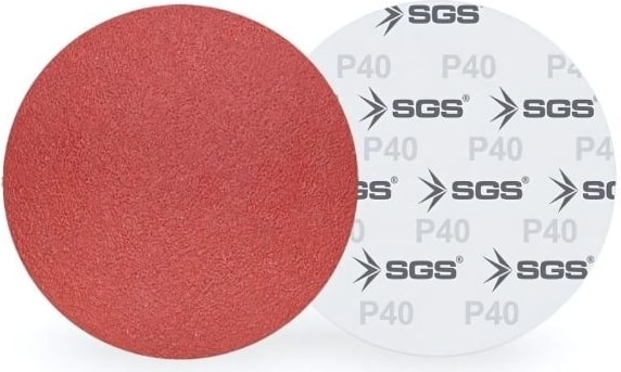 SGS 125MM Cırtlı Zımpara P100 Kum (Aluminium Oxide) SGS415 (10 Adet)