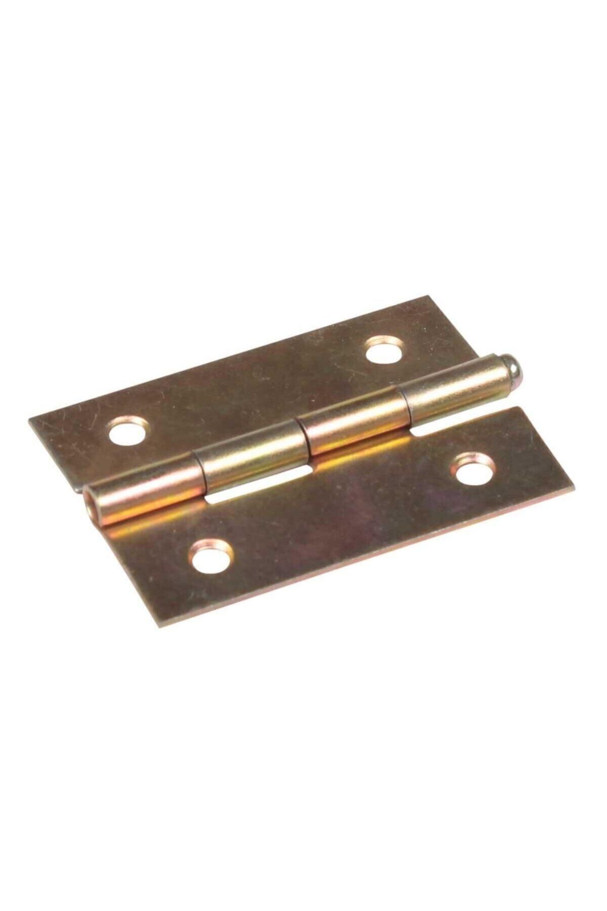 OZKUVVET Yaprak Menteşe Kapı-dolap- Sarı No:2 36x50mm (Pk./Ad.: 4Adet) Garantisiz Sağ Kapı Menteşesi Metal