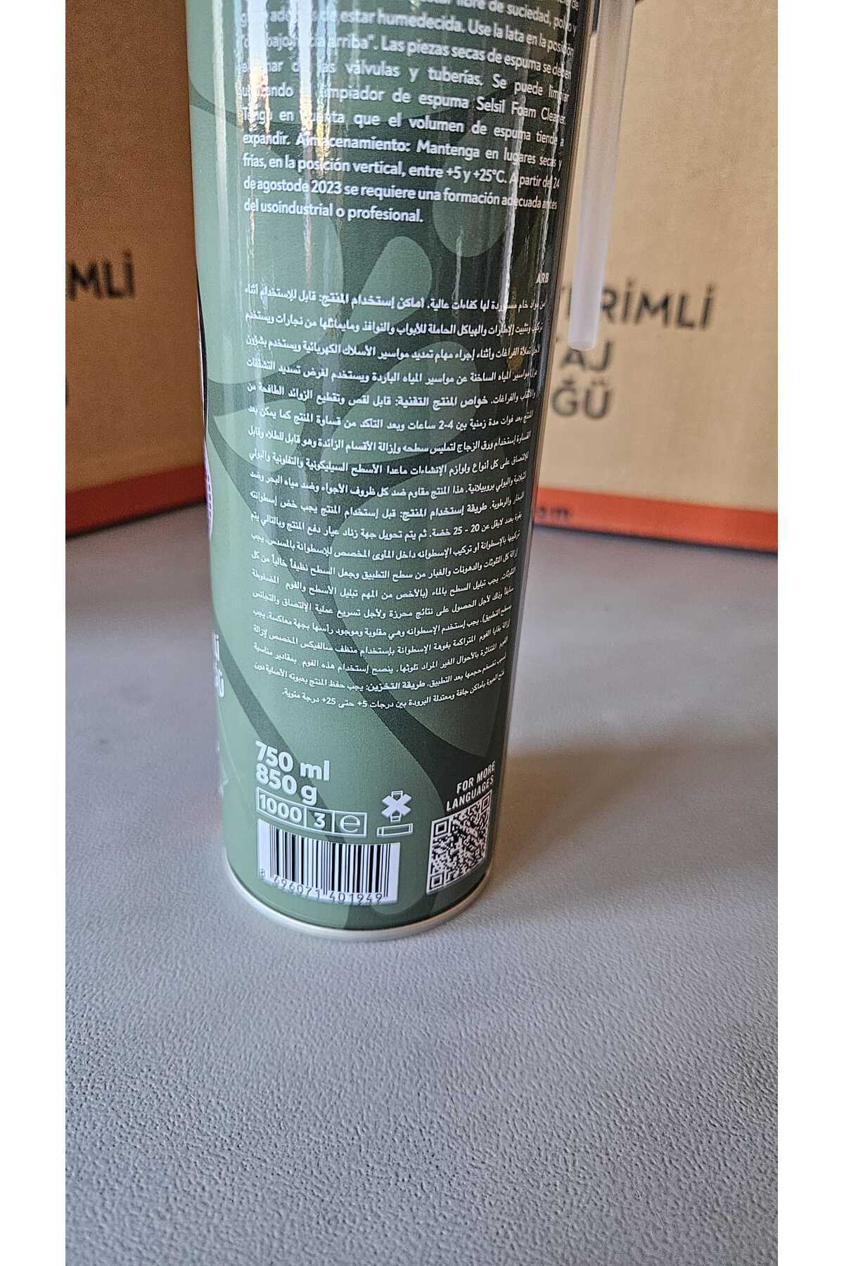 Yüksek Verimli Montaj Köpüğü 2 Adet Tam Dolum Manuel