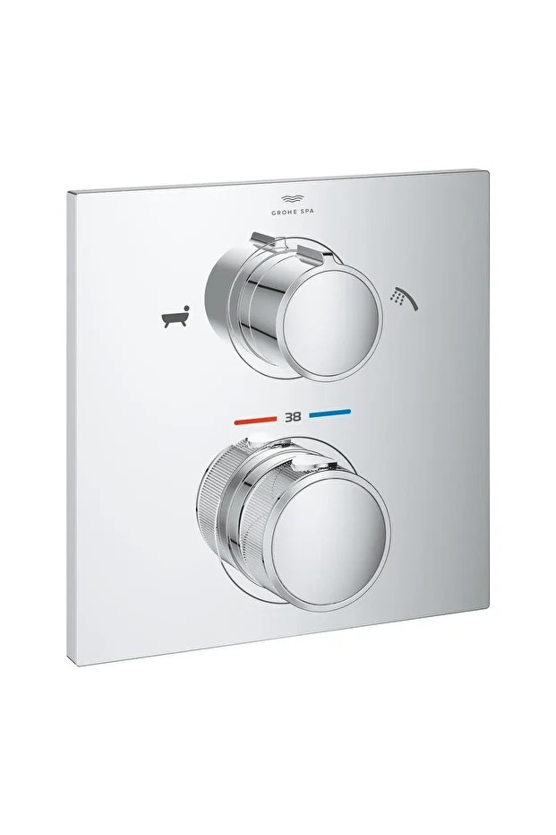 Allure 2 Yönlü El Duşu/Banyo Dolgusu İle Ankastre Kurulum İçin  Termostat 19446002