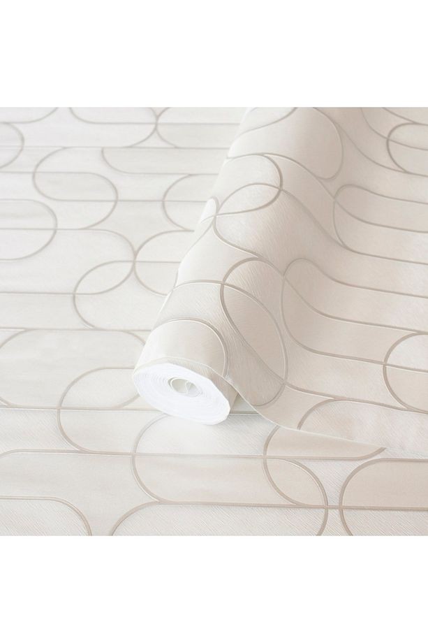Vera 1514-1 Geometrik Desenli Düz Sade Duvar Kağıdı
