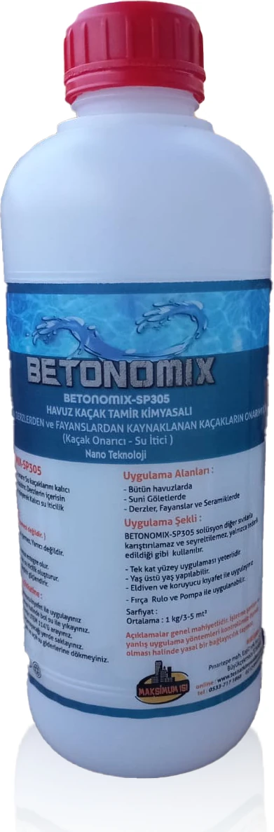 Betonomıx SP305-HAVUZ Kaçak Tamir Kimyasalı