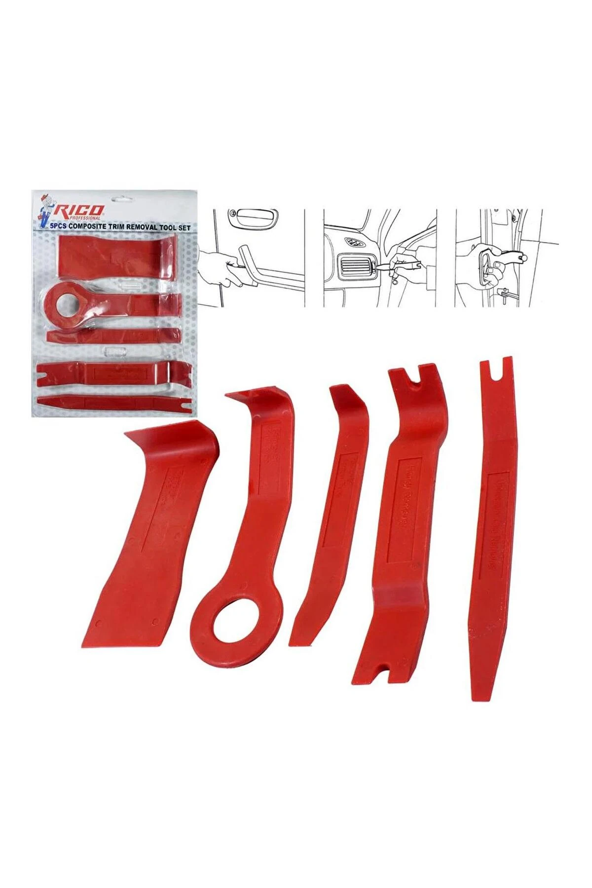 013-rc1301 Pvc Döşeme Ve Trim Sökme Takımı