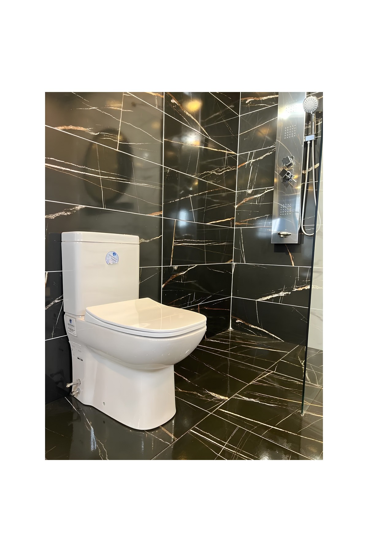 Petite Kanallı Duvara Sıfır Klozet A101111h, Yavaş Kapak