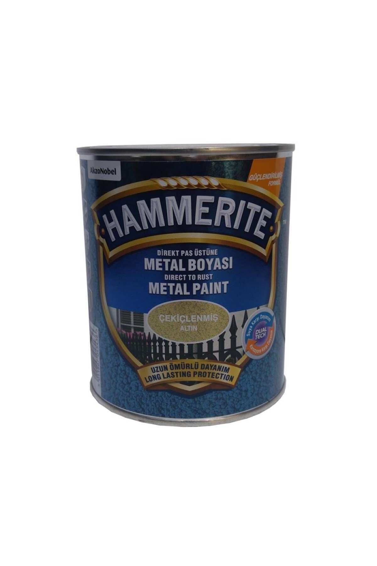 Hammerite Çekiçlenmiş Altın 2,5lt (3,5 kg)