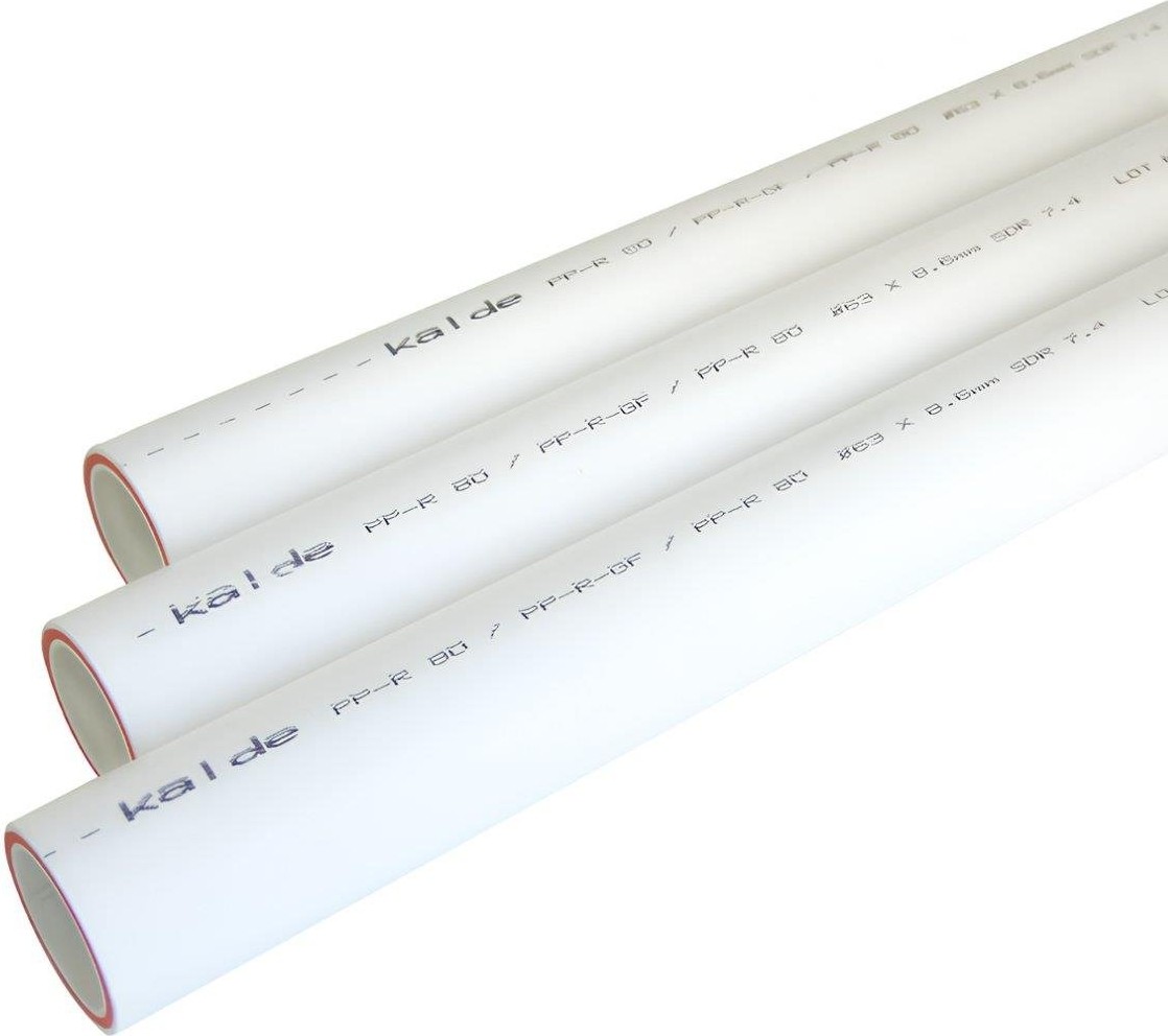 50 MM PP FİBERLİ BORU Q50/PN 20 BEYAZ BOY/4M