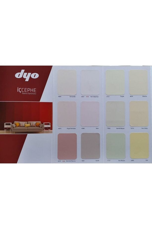 Dinamik Silikonlu Iç Cephe Boyası 15 Lt 20 Kg (tüm Renkler)