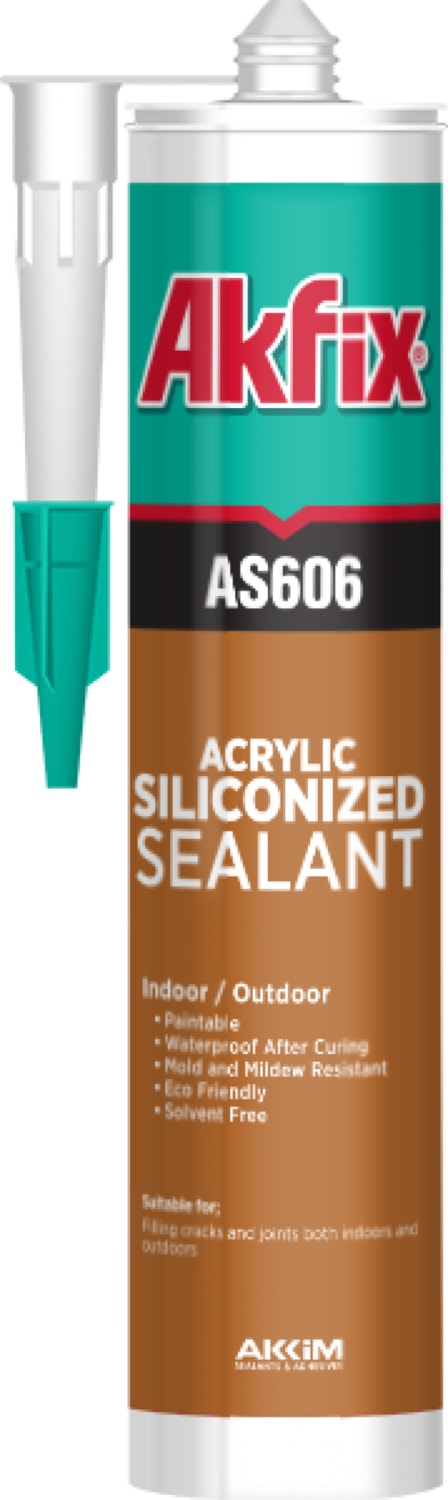 Sa606 Silikonize Mastik 310 Ml Beyaz