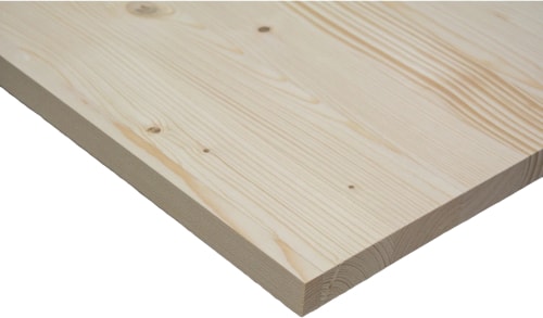 Ahşap Plaka Masif Panel Çam 10 x 40 x 1,8 cm