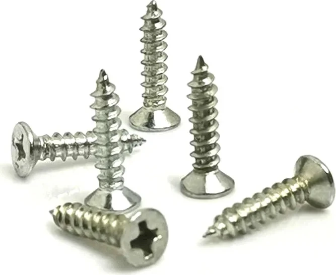 Klips, Menteşe, Ayak, Ağaç, Sunta Vidası 3X13 mm - Nikel 1000 Adet