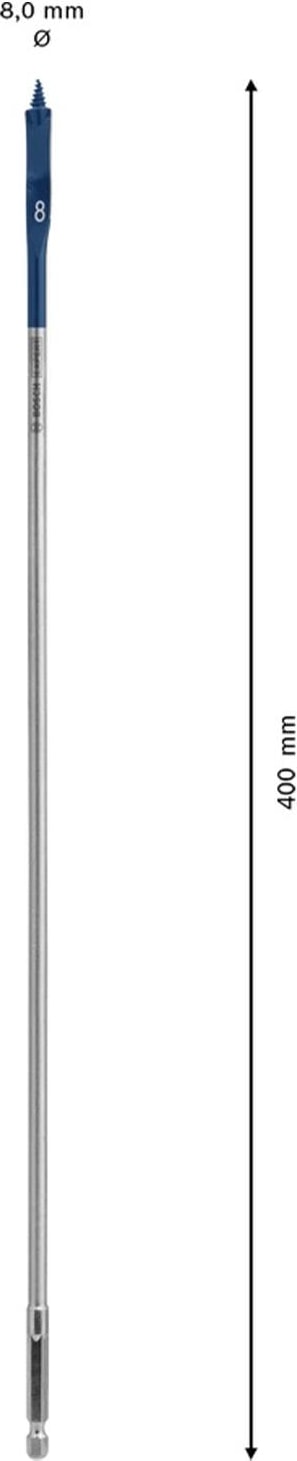 BOSCH 8X400 mm Expert Yaprak Matkap Ucu 2608900338