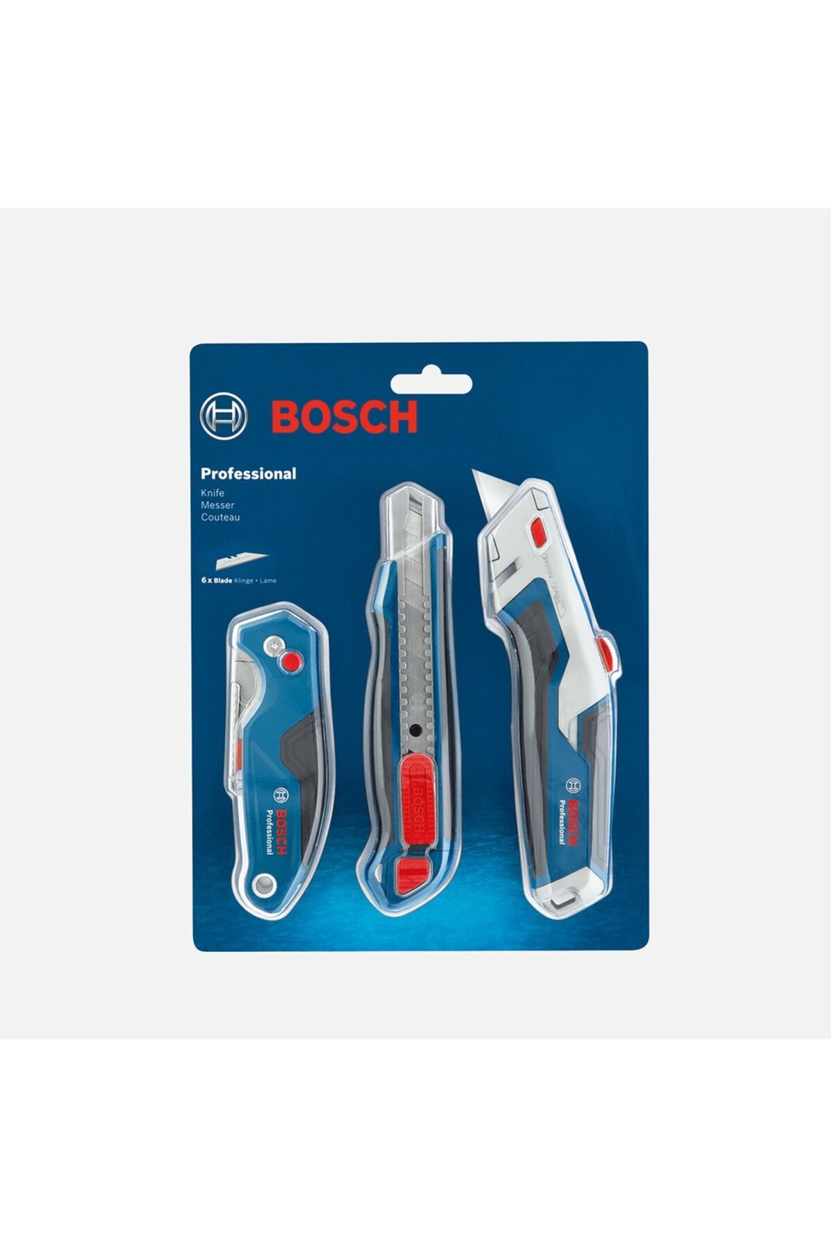 Profesyonel Maket Bıçağı Seti 3 Parça - 1600a027m4