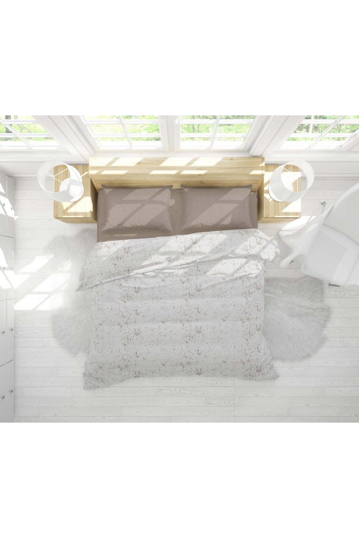 Luxart Soul Wood Kahve Tek Kişilik Pike Seti