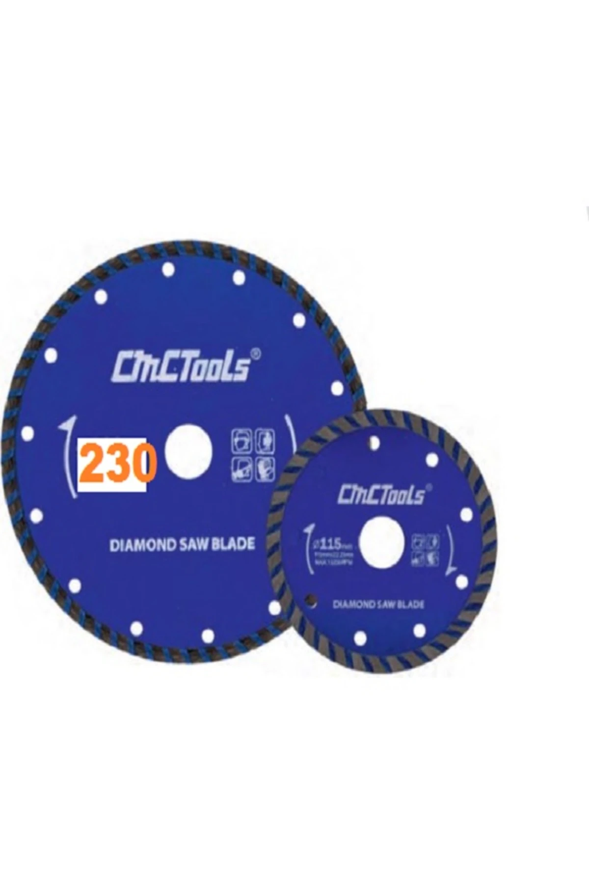 TURBO ELMAS TESTERE 230X22.23X20MM  1 ADET