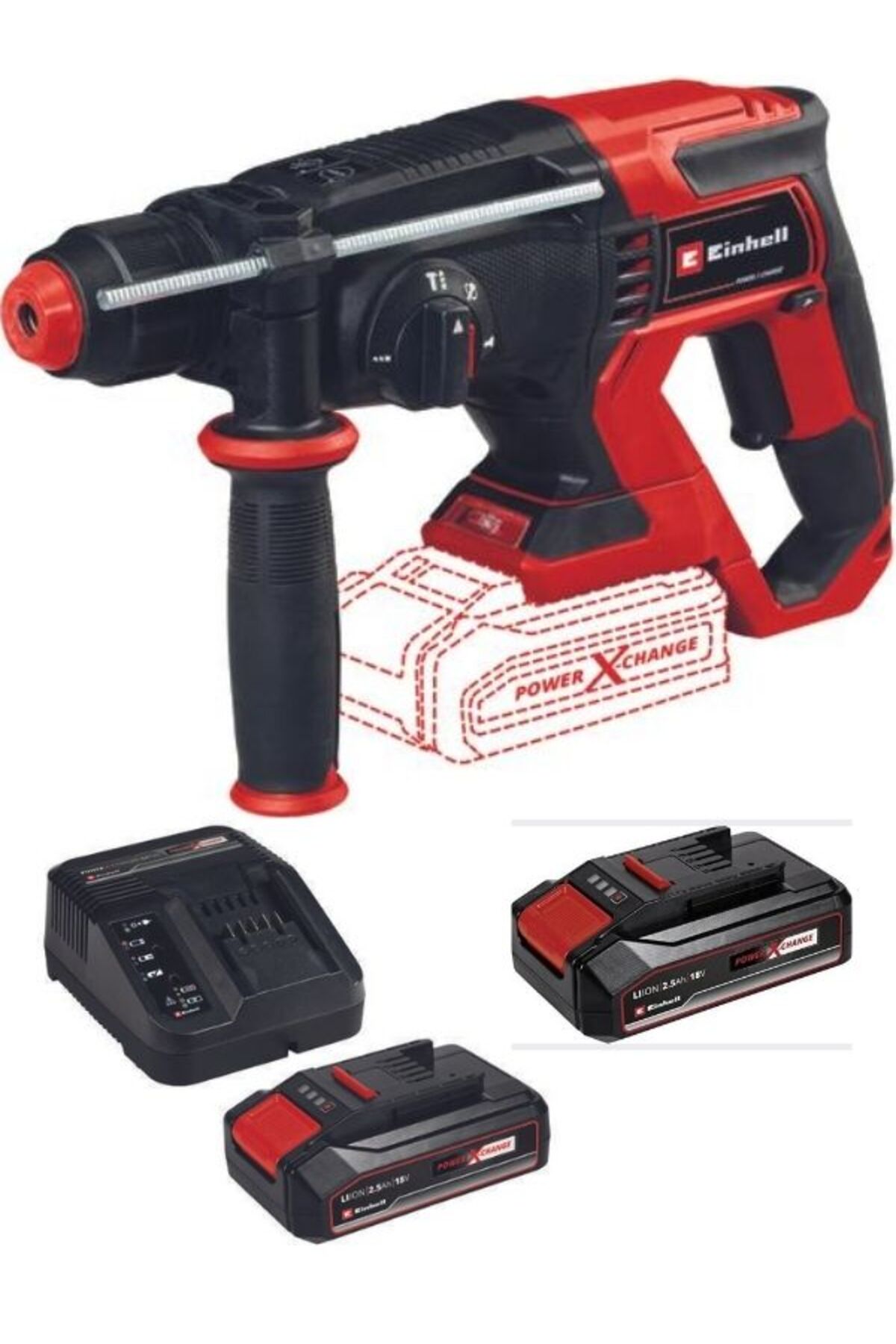 EİNHELL TE-HD 18/20 li 2x2.5ah Akülü Çantalı Darbeli Matkap Vidalama