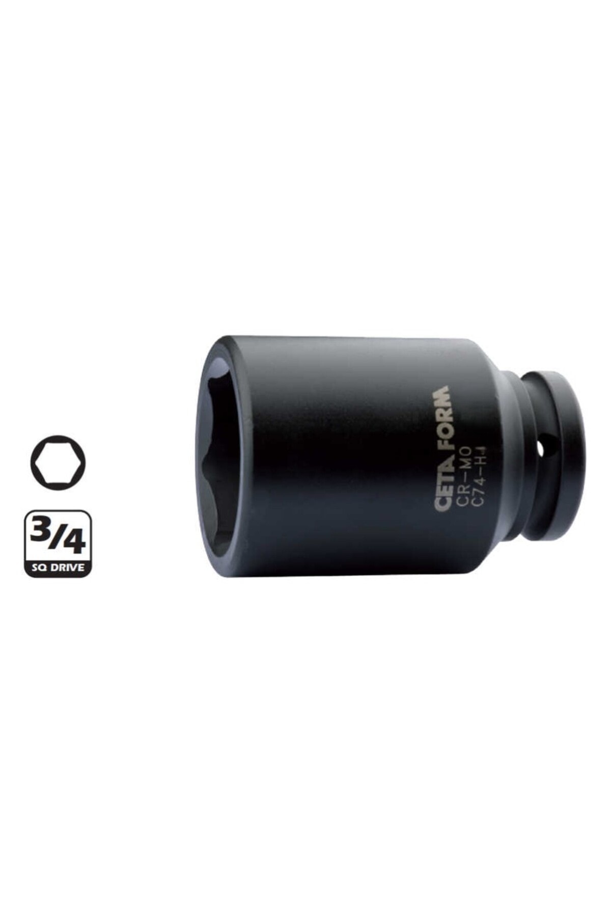 C74-H30 30Mm 3/4” 6 Köşe Derin Havalı Lokma Anahtar - C74-H30