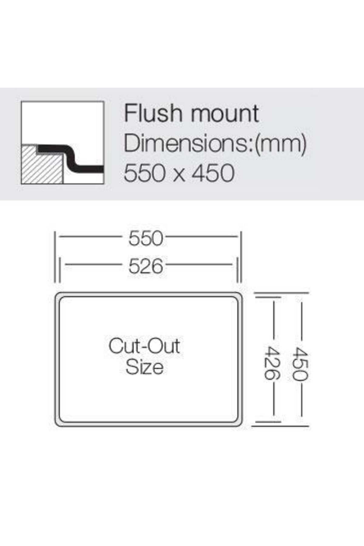 Color X 500 Titanium Polisajlı Tezgahüstü Eviye