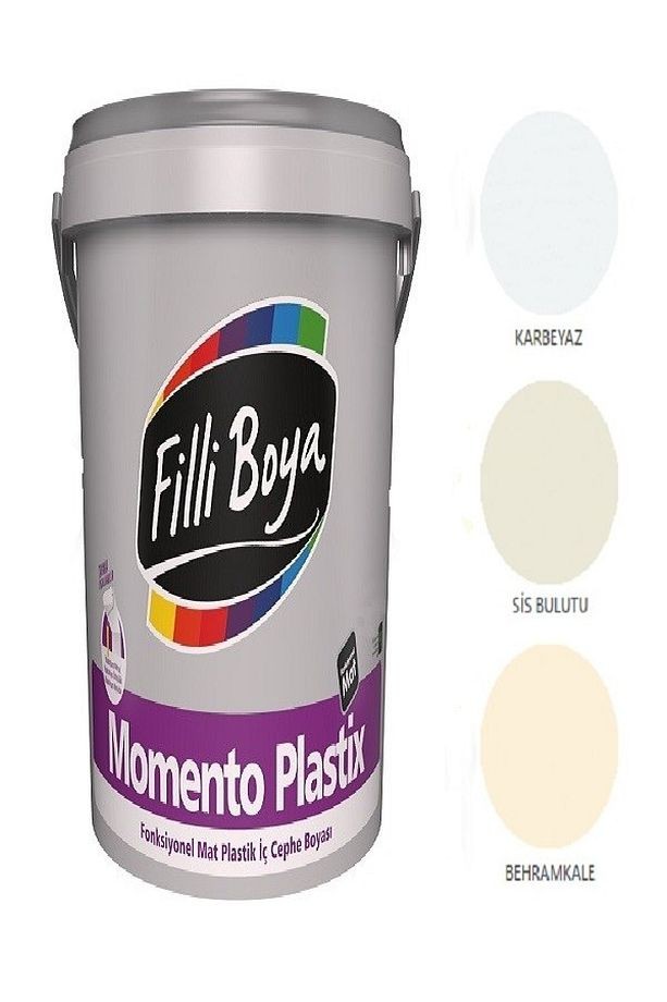 Momento Plastix Fonksiyonel Mat Plastik Iç Cephe Boyası 2.5lt (karbeyaz)