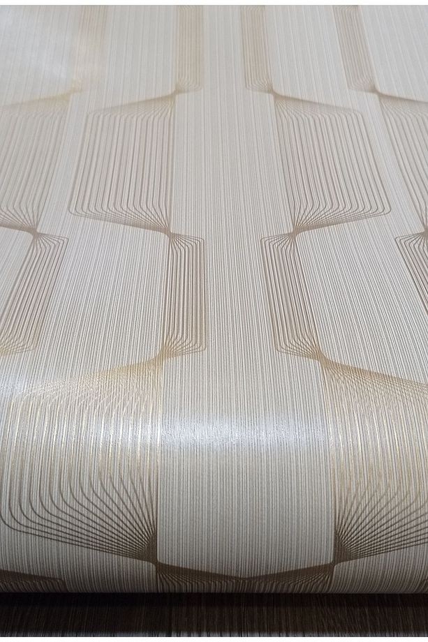 Geometrik desenli silinebilir duvar kağıdı 53 cm genişliğinde 10 metre uzunluğunda