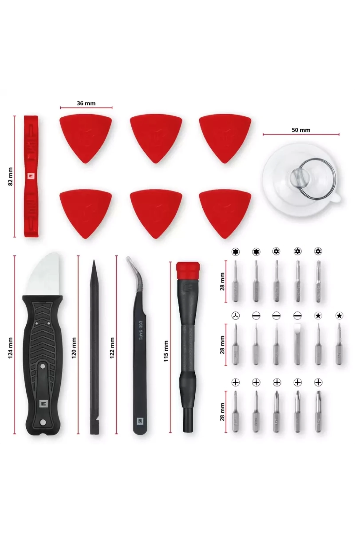 Orijinal 28 Parça Hassas Bits Seti - 49115020