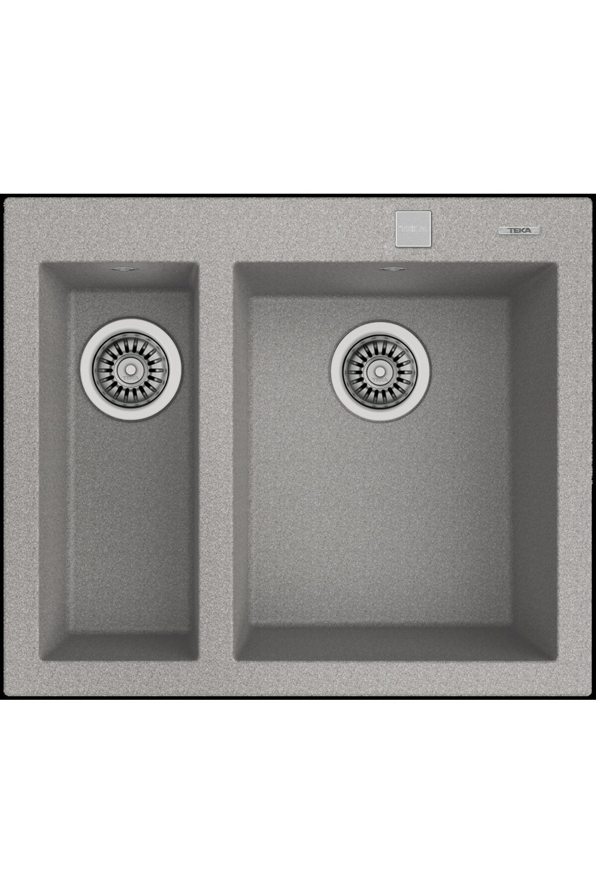 Gri Forsquare 590 Tg 1,5 Gözlü Damlalıksız Granit Eviye (.115260020)