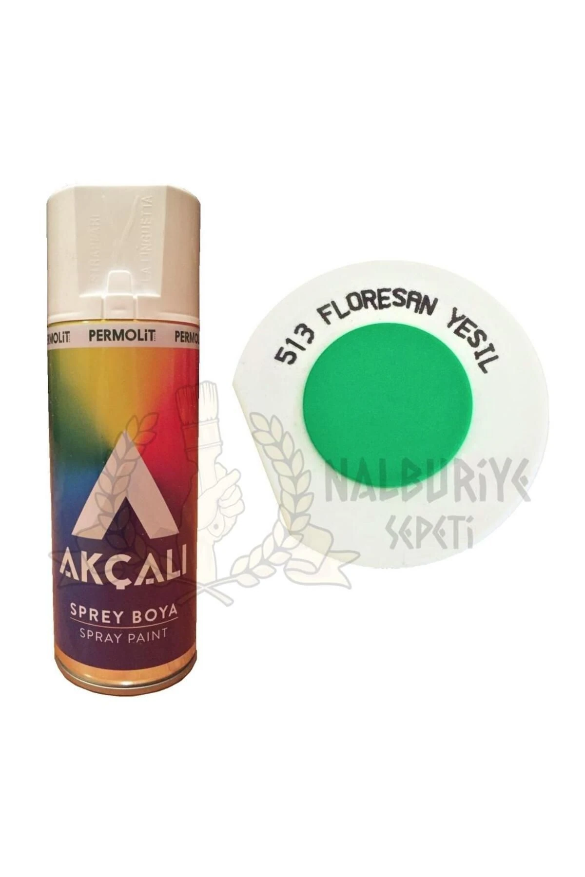Akrilik Sprey Boya FLORESAN YEŞİL 400 ml - 513
