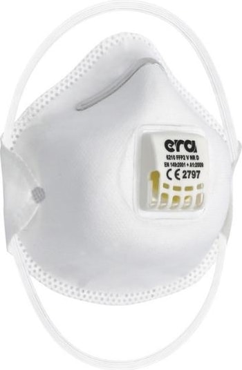 6210 FFP2 V NR D Ventilli Konik Toz Maskesi - 3 Kutu - (45 Adet)
