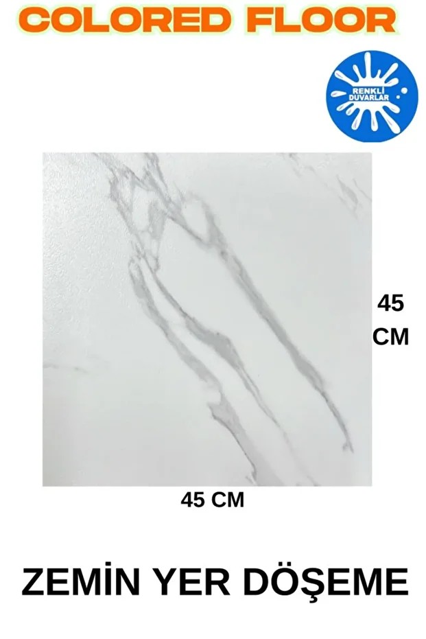 1(m²) 45cm x 45cm 5 Adet Yapışkanlı Parke Floor Pvc Panel Yer Kaplama Paneli Arkası Kauçuklu 15p