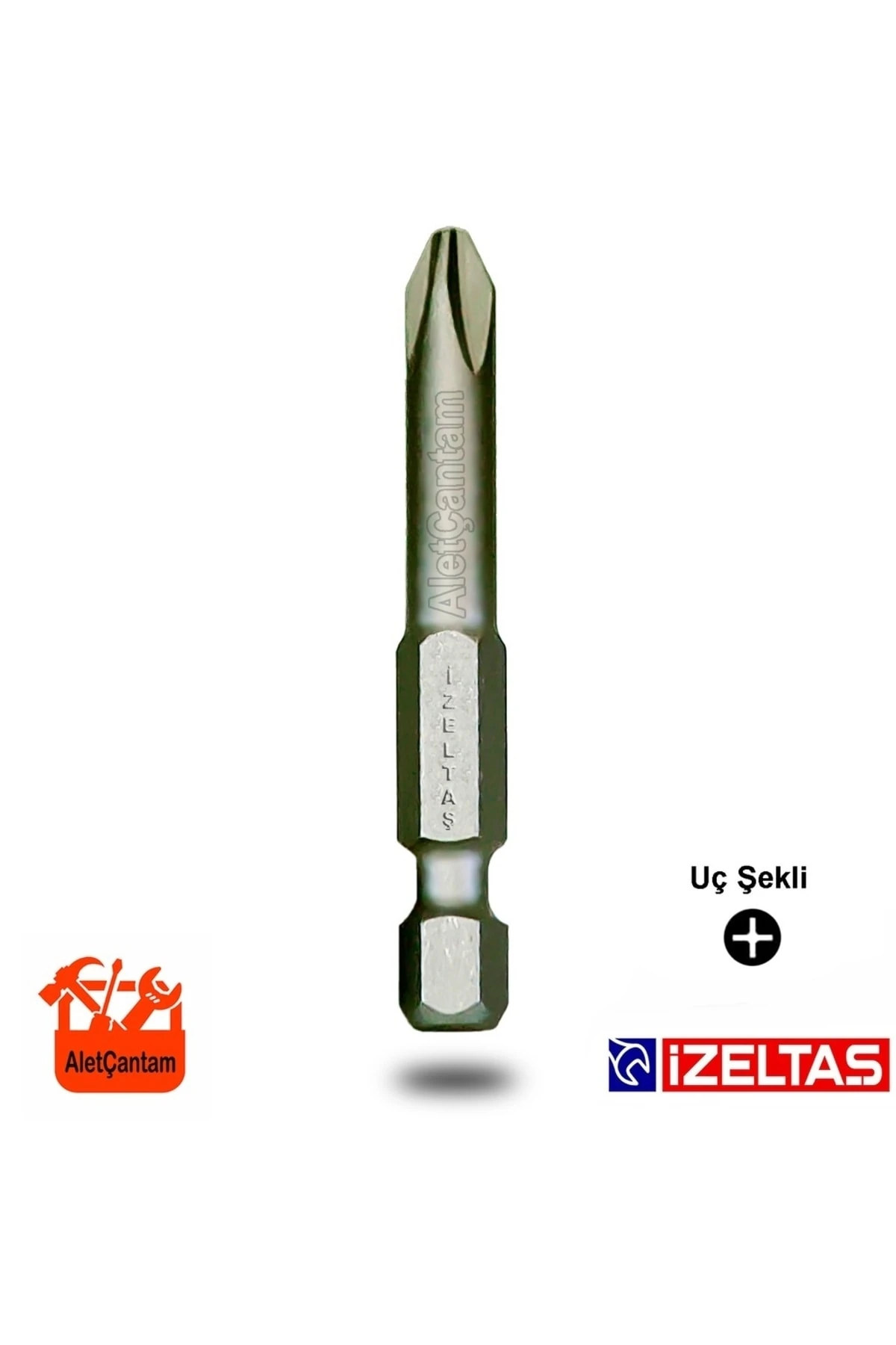 Bits Uç Yıldız Uç Matkap Ucu Vidalama Ucu Ph2 X 100 Mm (uzun Boy 10 Cm)